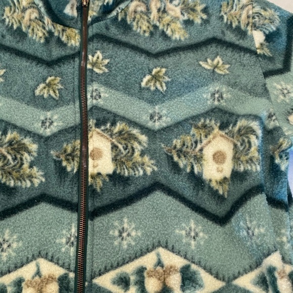 TEDDI Vintage 80’s Women’s Fleece Zip Up Jacket, Medium - Picture 6 of 6